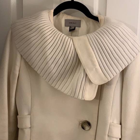 MNG Peacoat with Off Centered Buttons US size S - Picture 4 of 15